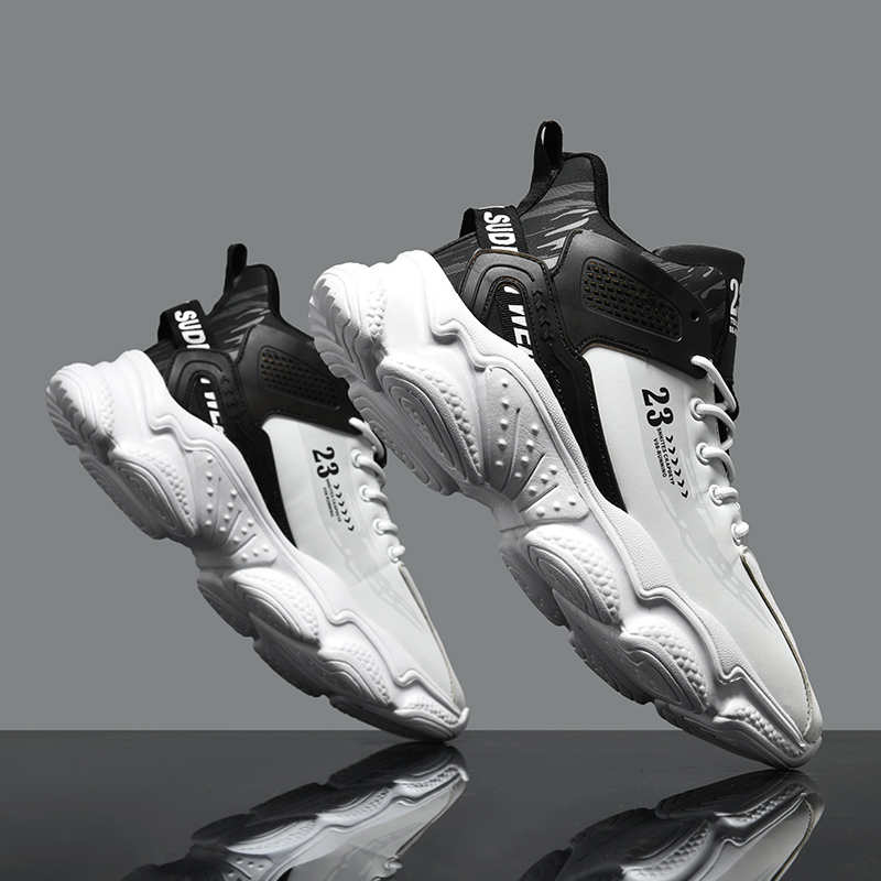 Fashion Large Dimensions High Cut Walk Boots Golf Seasonal Sneakers Men Luxury Men's Shoes Casual Sport Racing Model Low Prices