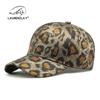 Spring new leopard print baseball cap hard top women's outdoor sun protection visor sun hat casual cap men's tide