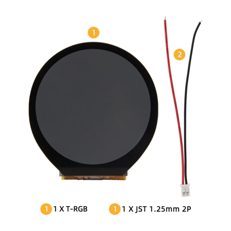 ? T-RGB ESP32-S3 2.1 Inch LCD Display ESP32-S3R8 Development Board WIFI Wireless Bluetooth-compatible Module