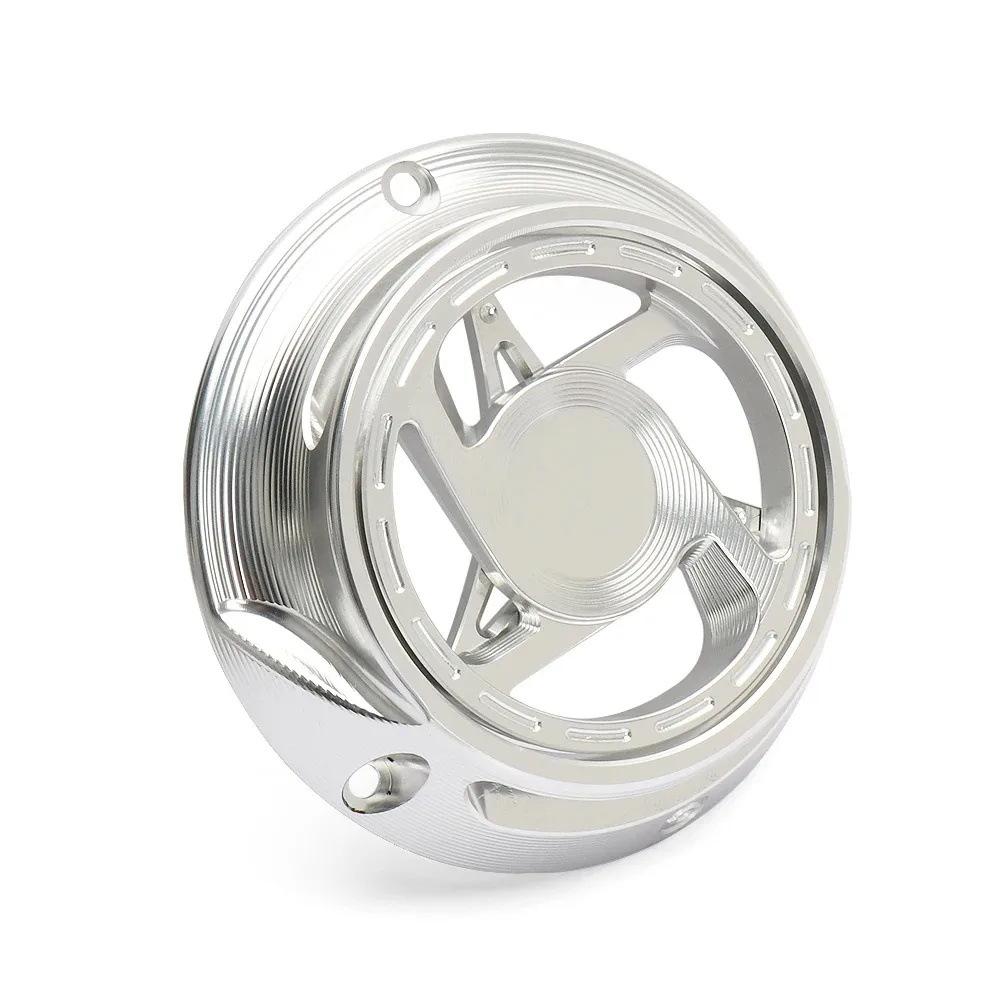 Primavera New Rotating Cooling Motorcycle Accessories CNC Aluminum Engine Fan Cover Fan Cover For Vespa Sprint Primavera 150 125