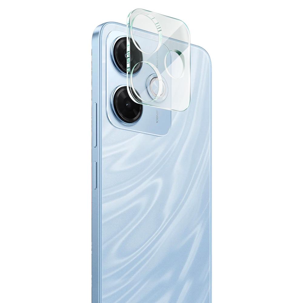 IMAK For Xiaomi Redmi 13x 4G Tempered Glass Camera Lens Protector+Acrylic Lens Cap