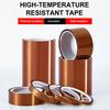 33M Long Gold Finger High Temperature Resistant Tape Heat Tape Polyimide Adhesive Insulation Tape 3D Printing Board Protection