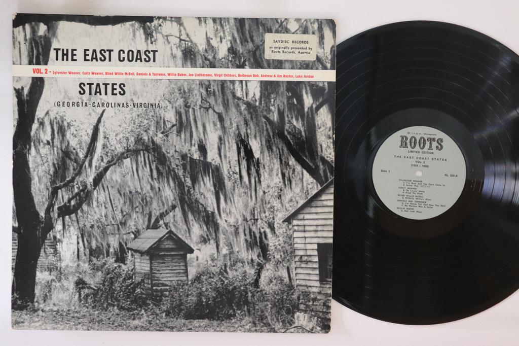 LP Record VARIOUS - East Coast States Vol 2 (1924-1938) RL326 ROOTS Austria Blues Used