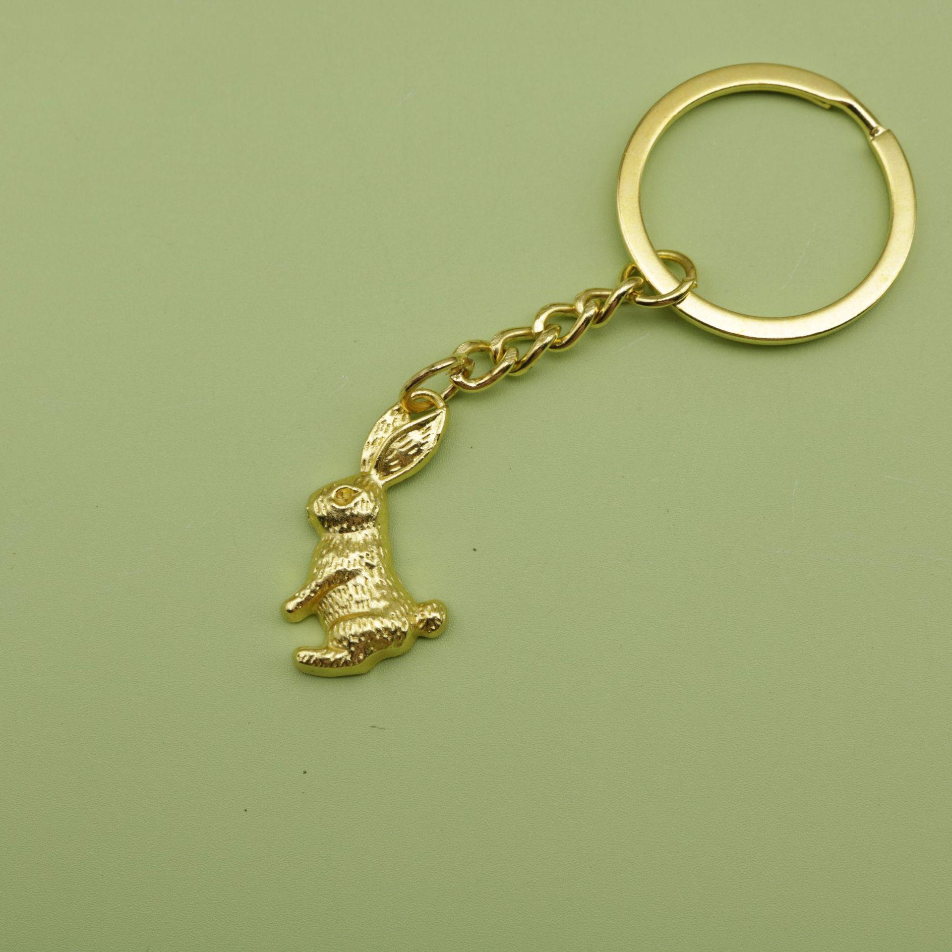 Trendy Simple Rabbit Keychain Pendant