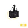 Borsa Termica Isolata per Frigo Porta Bevande Grande Borse Refrigerate Pranzo Fresco Cibo Porta Pranzo Zip Picnic Carta Stagnola Cibo cestino da pranzo