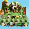 24Pcs Italian Brainrot Blind Box Toy Tralarero Tralala Tungtungtung Sahur Bombardinocrocodilo Figures Key Chain Collectible Toys