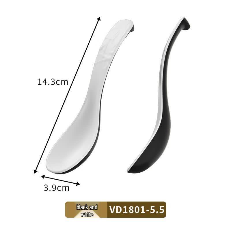 SHALL Melamine Restaurant Spoons (Set of 10)