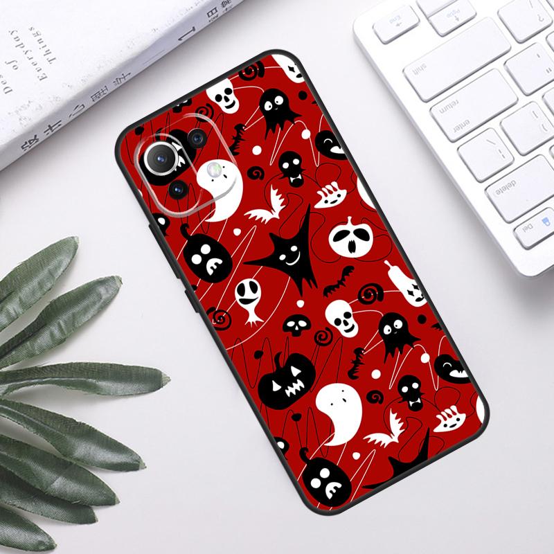 Halloween Aesthetic Case For POCO F5 X3 X5 Pro F3 F4 GT M5s C40 Back Cover For Xiaomi 13 12 Lite 11T 12T Pro 12X