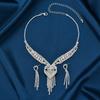 3 Stück Zirkon Set Hochzeit Liebe Form Damen Ohrringe Halskette Wunderschöner Zirkon Date Geschenk