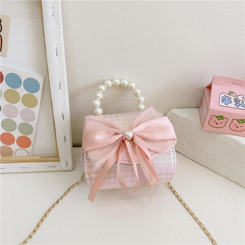 

Stylish And Functional Girls Handbag With Unique Bowknot Design For Everyday Use Pink