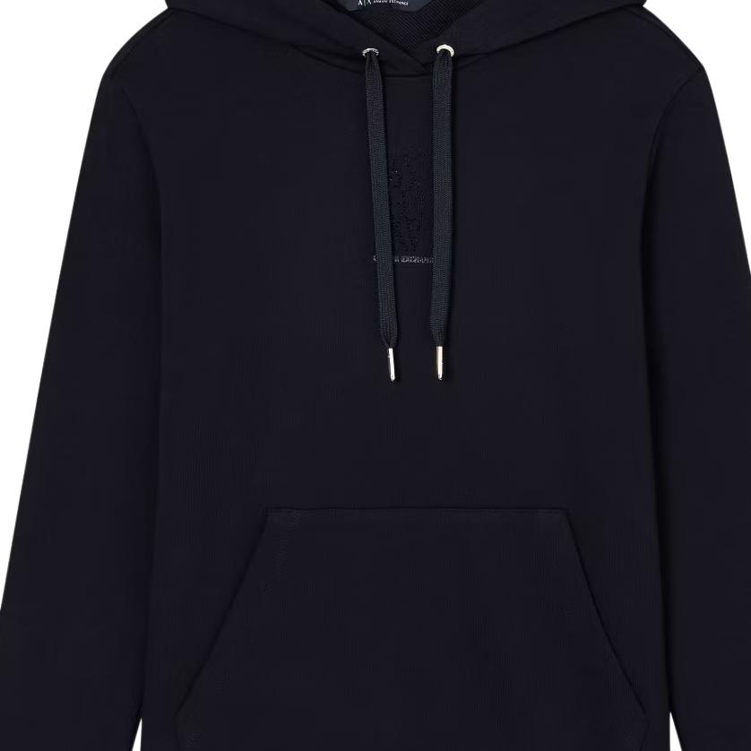 Armani Exchange Hooded Pullover Long Sleeve Logo Sweatshirt Women Sweatshirt XW000983-AF14284-UC001