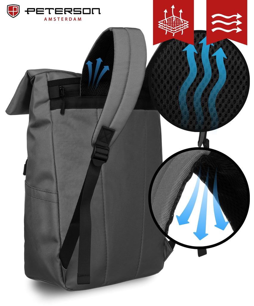 PTN RIO-9091 GRAY City Backpack