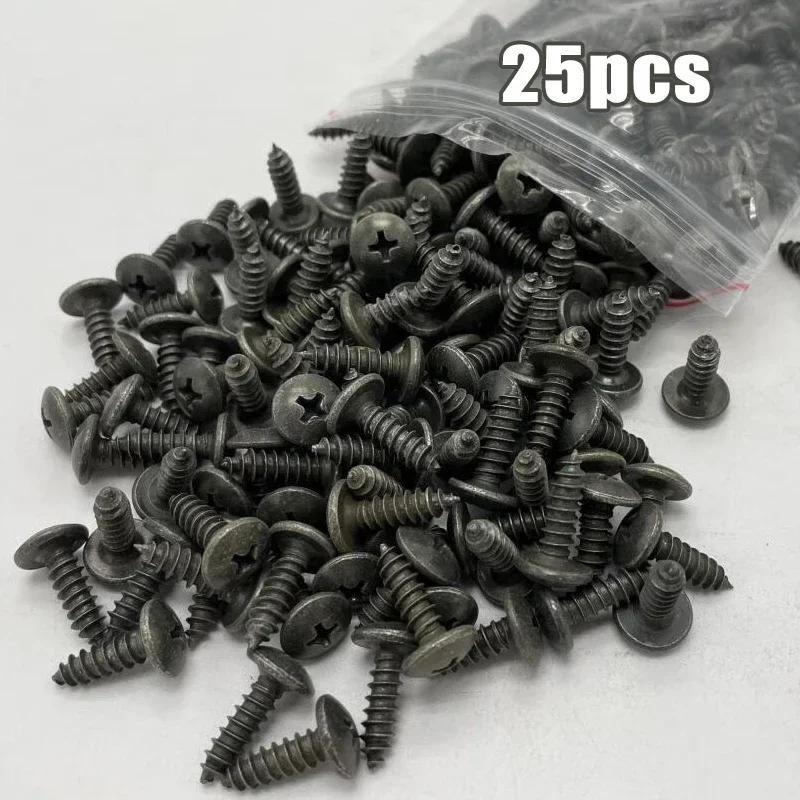 Mixed Car Motorcycles Metal Screw Tapping Fastener Clip U-Type Clip with Screw Anti-rust Protection Clip Screw Buckle Iron Sheet