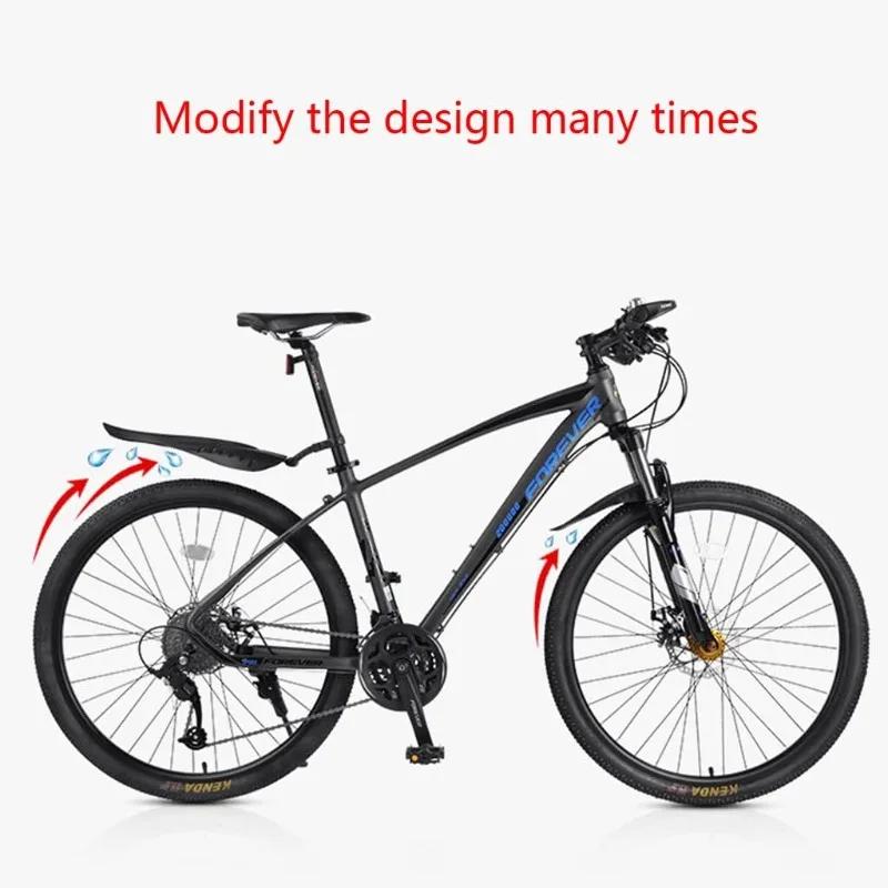 1 Set Bicycle Fender PP Soft Plastic Suitable Bicycles Rear Shock BIKE Thicken Tire Mudguard MTB Splash Protector Bicycle Part