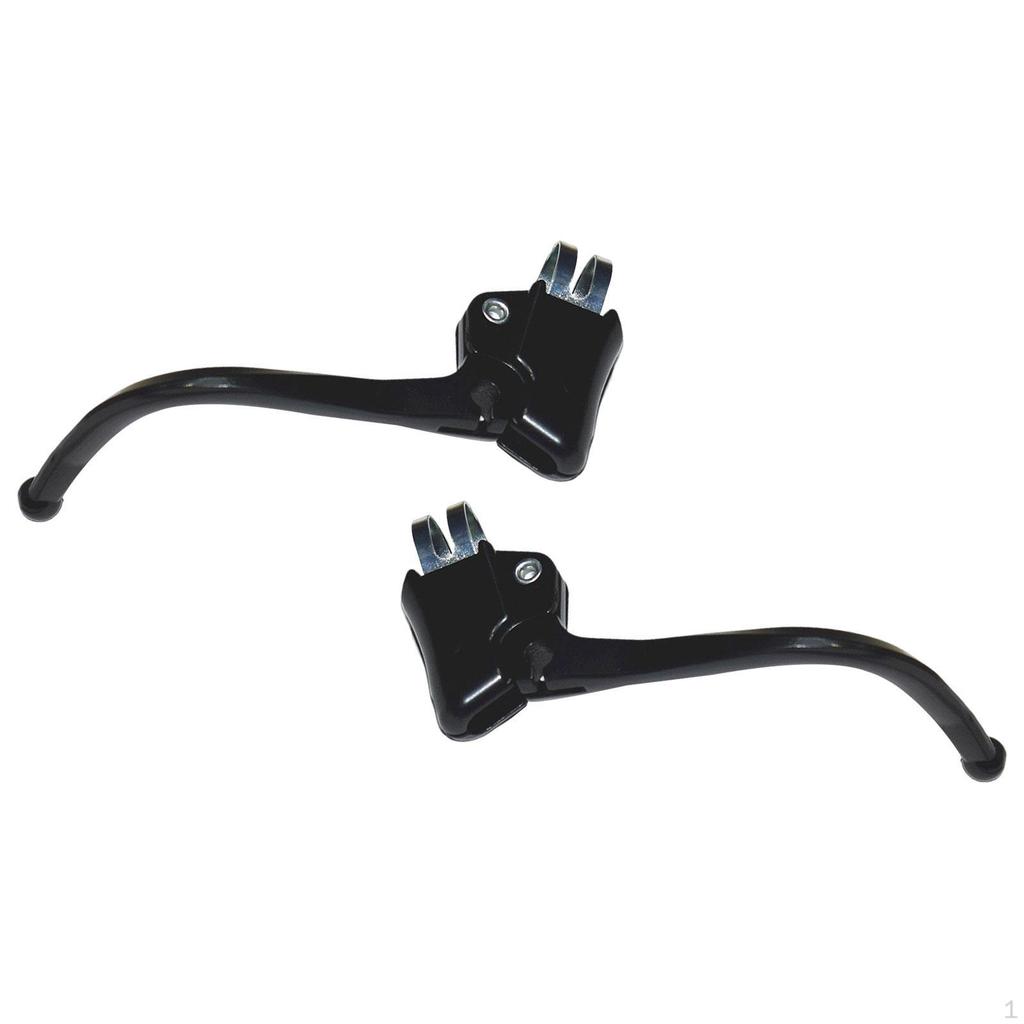 Brake Levers of 2 Pieces Metal, Reliable, Light, Handlebar Hand Brake, Handle