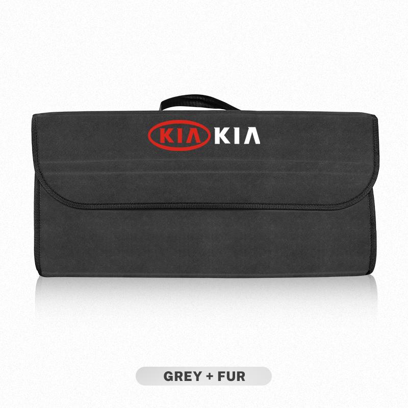 AEF1 Car Trunk Organizer Box Large Capacity Folding Storage Bag For KIA K3 Sportage Carnival K5 Seltos Pegas KX1 EV5 Sonet EV6 K4 EV3