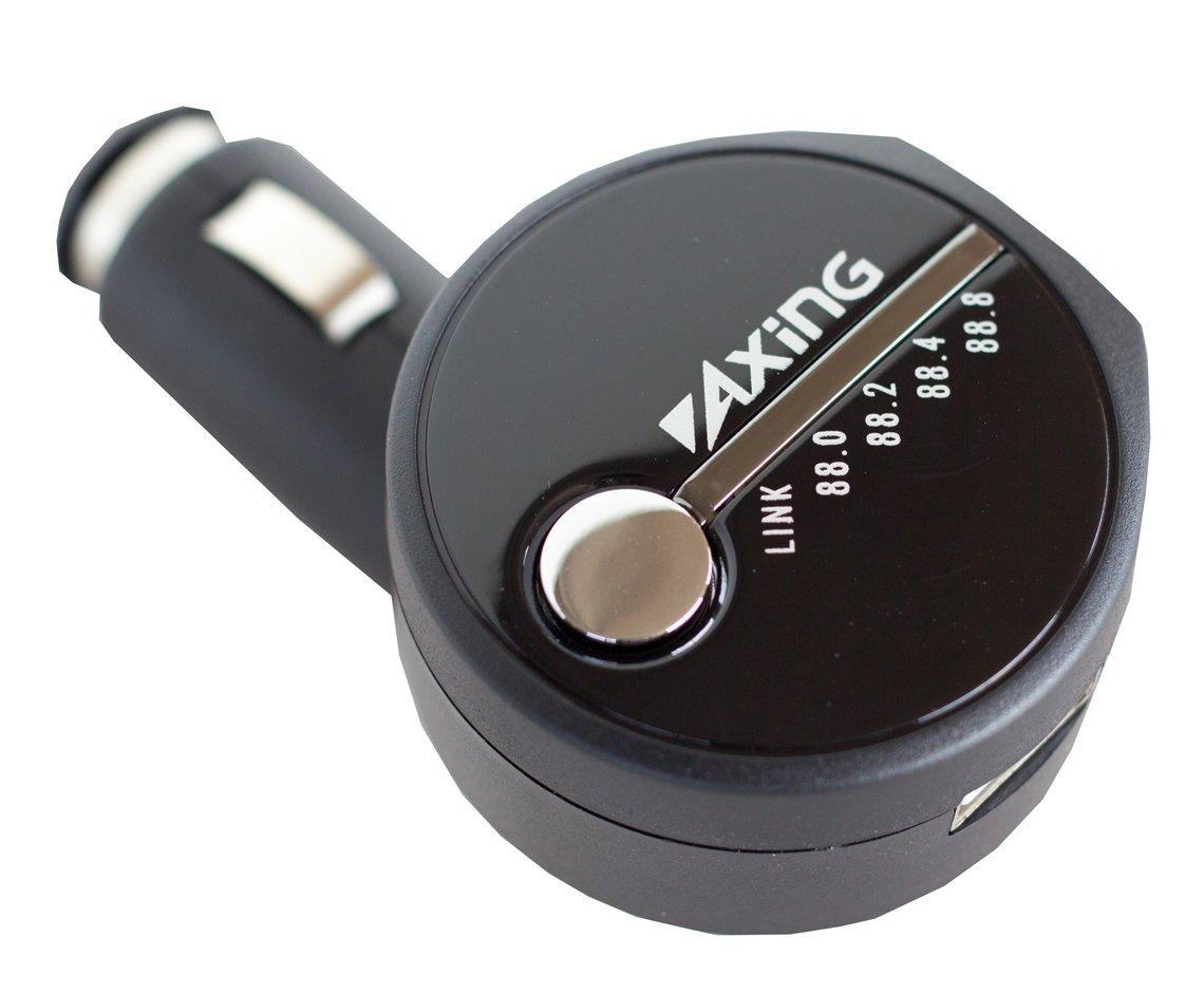 

Tama Electronics Bluetooth 4.1 FM Transmitter, USB 2.4A Output, Compatible with Both 12V and 24V DC, 4-Channel FM Tuning, Black, TKTB05K