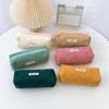 Large-capacity Stationery Storage Bag Corduroy Pen Pouch High Quality Pencil Box