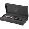 Parker Sonnet Premium Fountain Medium 18K Gold Metal Gray PGT Luxury Gift Idea Pen, Nib, & Nib, 2119789, Brand,