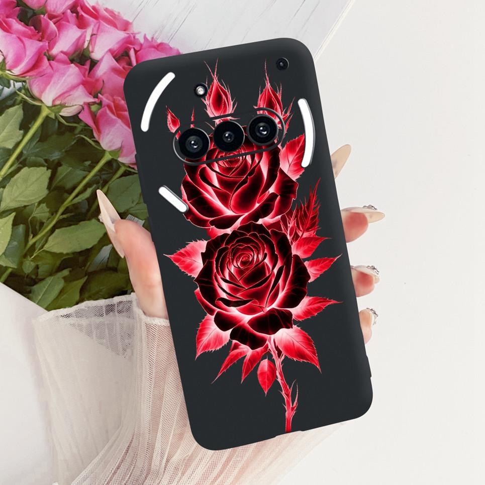Luxury Flower Butterfly Bow Pattern Casing For Nothing Phone 3 3a Back Cover Clear Soft Silicone Phone Case For Nothing A059