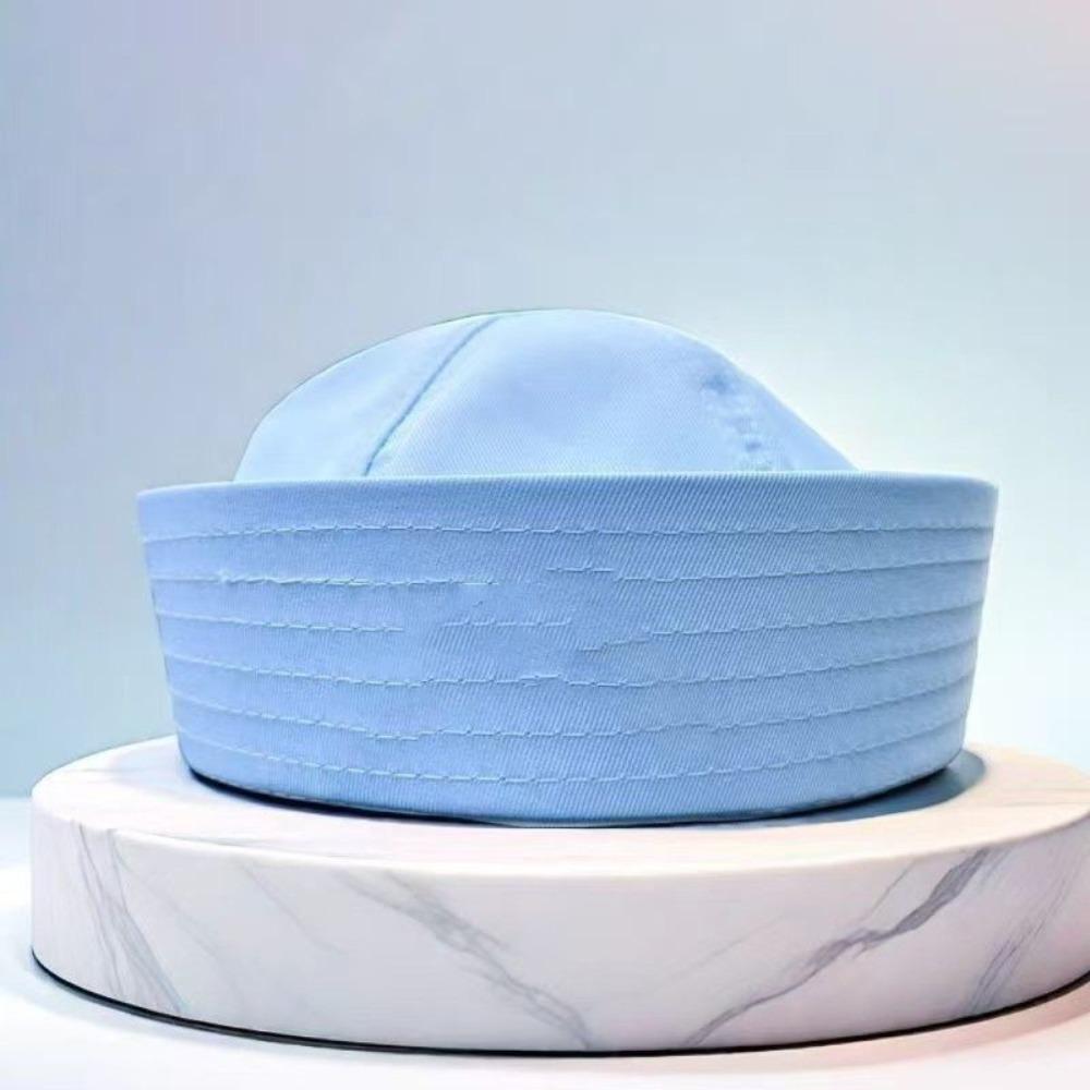 Blue Striped Stripe Sailor Hat Y2K Beret Hat Fashion Captain Hat Spring Style 6