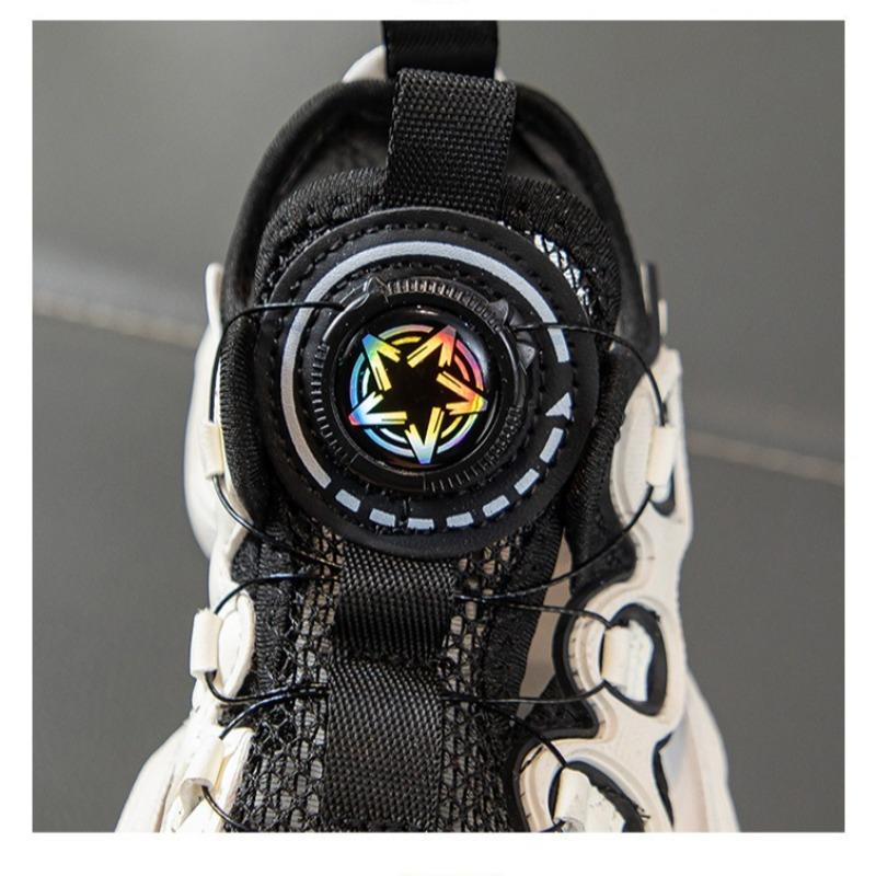 New Summer Boys' Closed-Toe Sandals - Korean Style Breathable Soft Sole Sports Beach Sandals for Kids