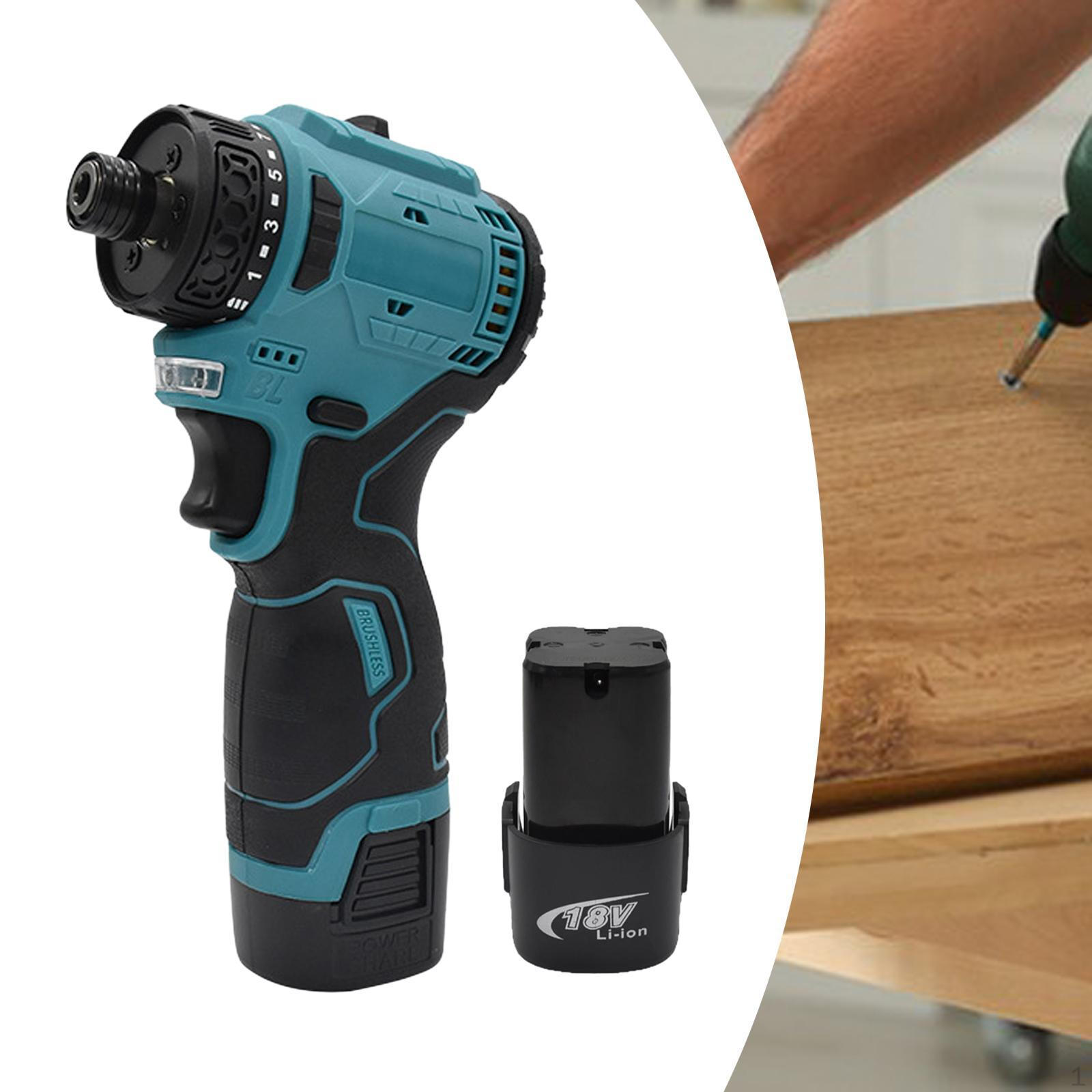 

Электрическая отвертка, беспроводная, с регулируемой скоростью, компактная, перезаряжаемая, для техники для ремонта автомобилей With 2 Batteries