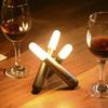 Creative Night Light Desktop Atmosphere Lamp with Built-in Rechargeable Battery,Bar Lamp Table Lamp USB Charging Camping Lamp
