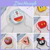 Cute Sponge Bob Pikachu Crossbody Bag For Toddlers Lightweight And Waterproof