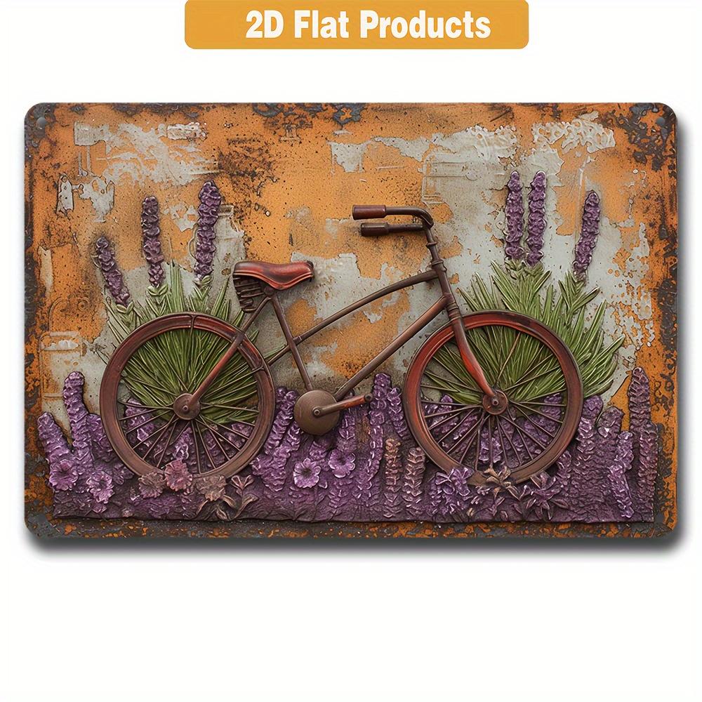 FJ Vintage Metal Tin Signs 2D Flat Printing  Posters  Room Wall Home Farmhouse Decor Room Decoration