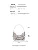 Misty Pink Crocodile Print Shoulder & Crossbody Bag - Millennial Y2K Biker Style 2023 for Women