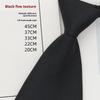 Solid Color Children'S Snap Tie Basic Black Short Student Casual All-Match Tie Male Female Accessories