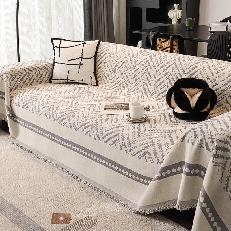 

Полотенце для дивана из синели, универсальный универсальный чехол для дивана Four Seasons, пылезащитный чехол для гостиной, цельный диван, большой тканевый чехол 180*260cm