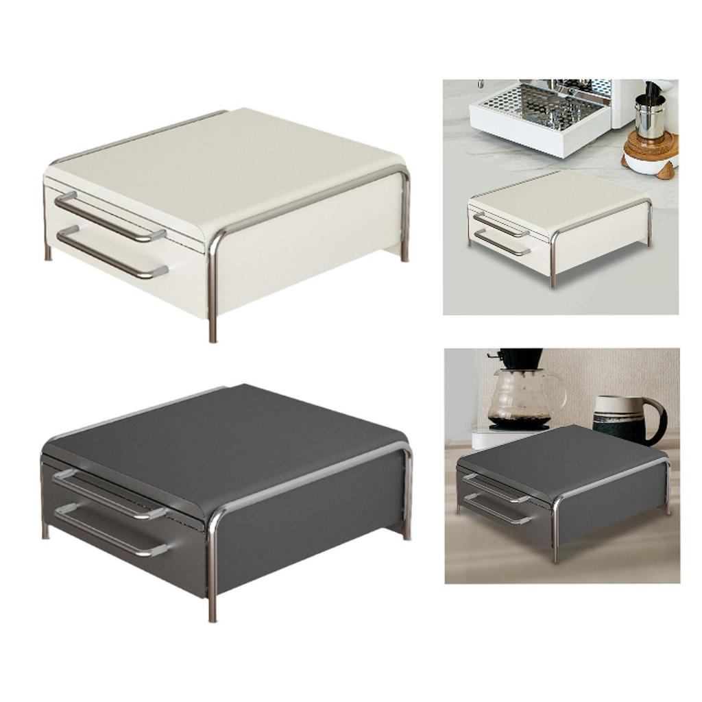 Coffee Pod Storage Drawer Desktop Countertop Capsule Dispenser White