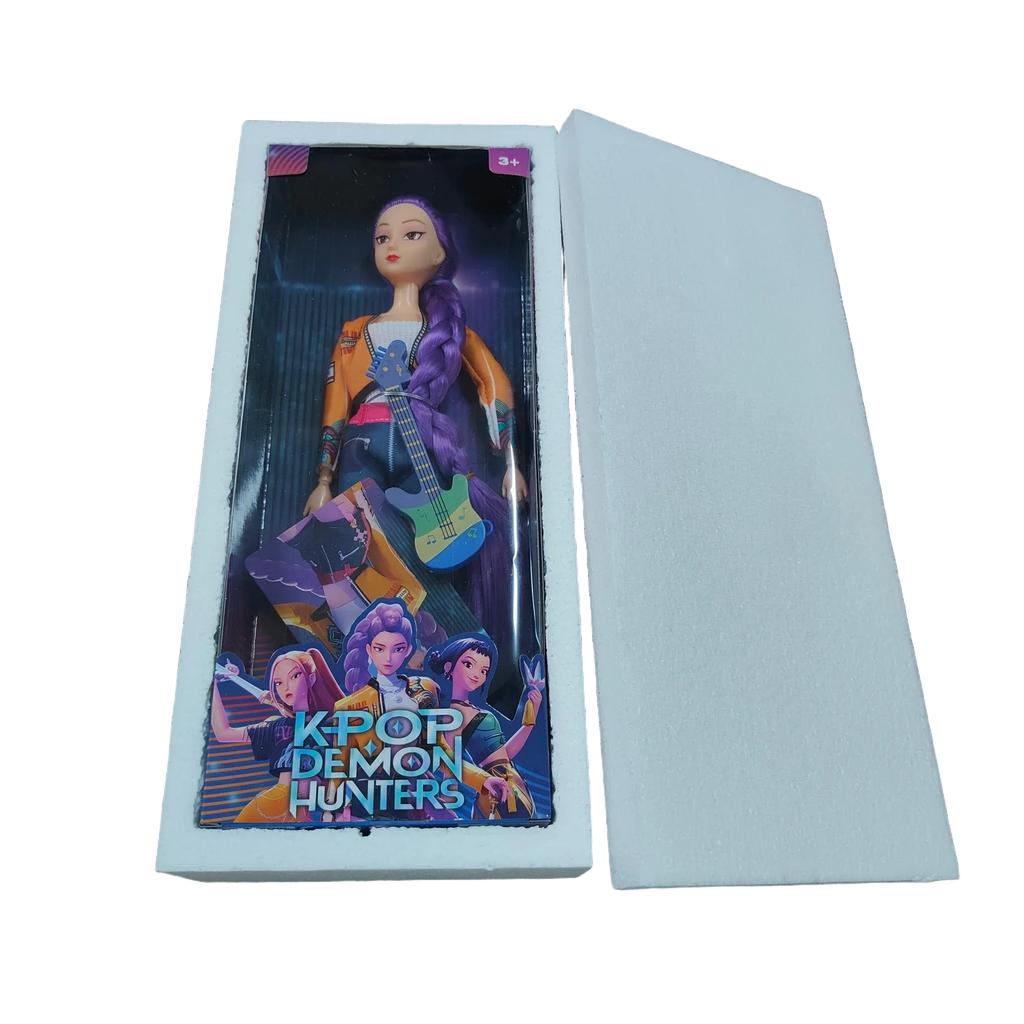 ! Hochwertiges Spielzeug Anime 30CM K-Pop Dämonenjäger Puppe Rumi Mira Zoey Geburtstagsüberraschungsgeschenk für Mädchen Geburtstagsgeschenk