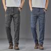 Men's Slim Straight Six-Pocket Elastic Jeans - Trendy, Cost-Effective, and Stylish