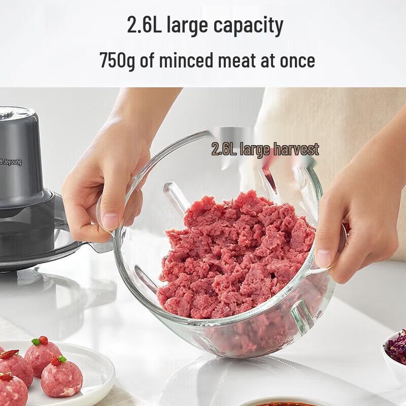 Joyoung 2.6L Electric Meat Grinder CN plug (adapter included)