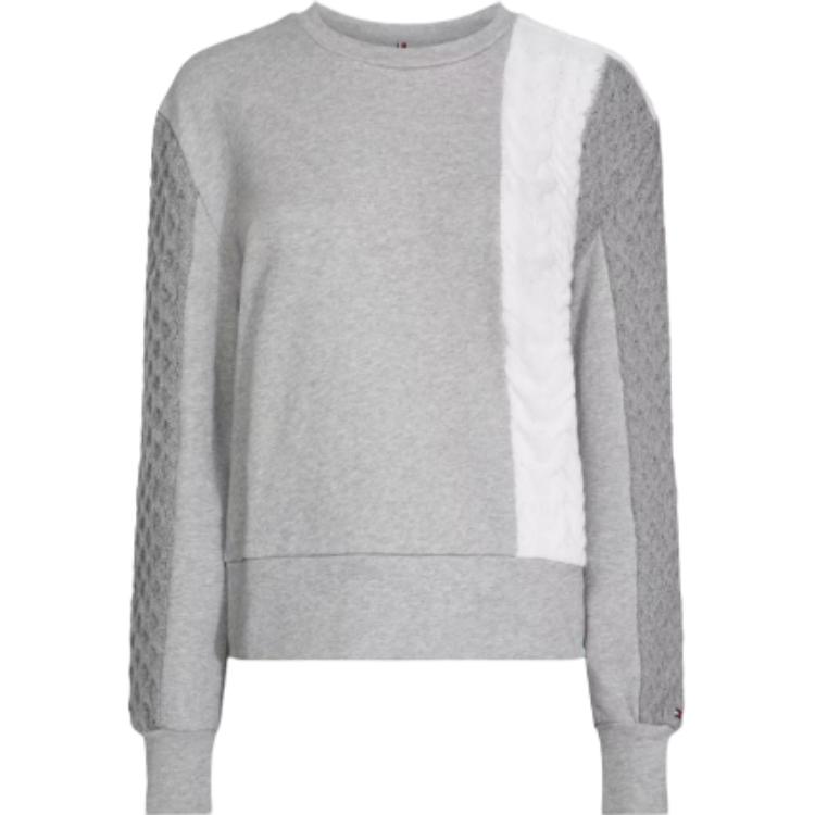 

Calvin Klein Однотонный свитшот с круглым вырезом, универсальный, удобный, женские топы WW0WW25927 XS