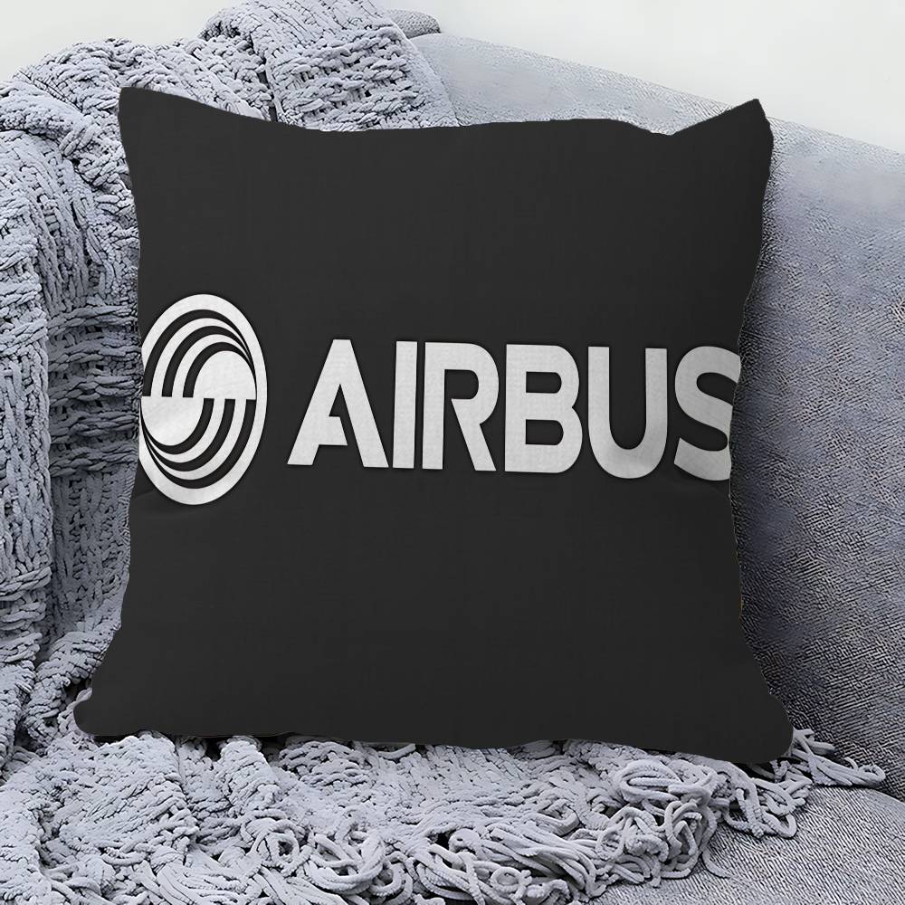 1Pc A-Airbus Pillow Gift Home Office Decoration Bedroom Sofa Car Cushion Cover Case 45X45