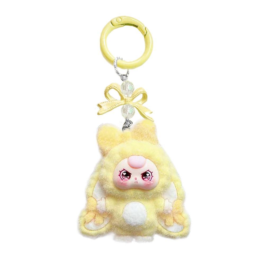 Mini Cartoon Babythree Keychain Cute Doll Gift Diy Pendant Accessories Decoration Kawaii Pendant Bag Pendant