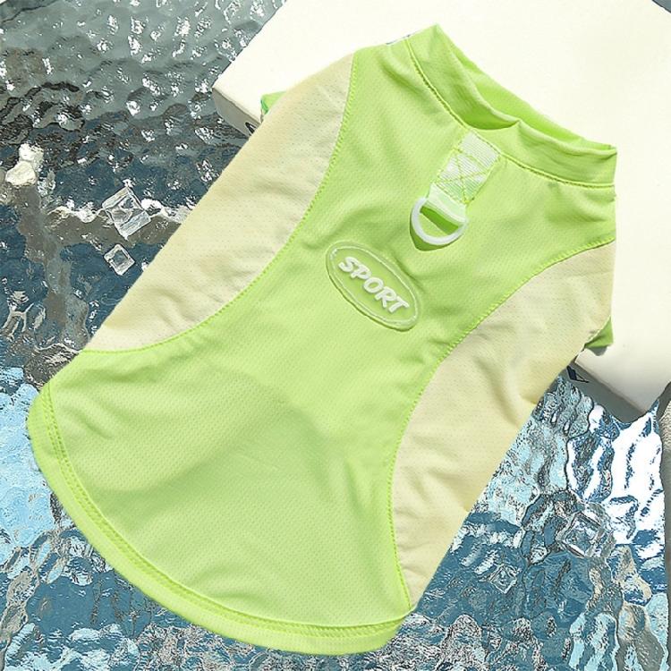 Cooling Pet Vest For Dog Cats Breathable Polyester Loose Fit Pet Clothing for Pet Outdoor Activity All Breeds Wear