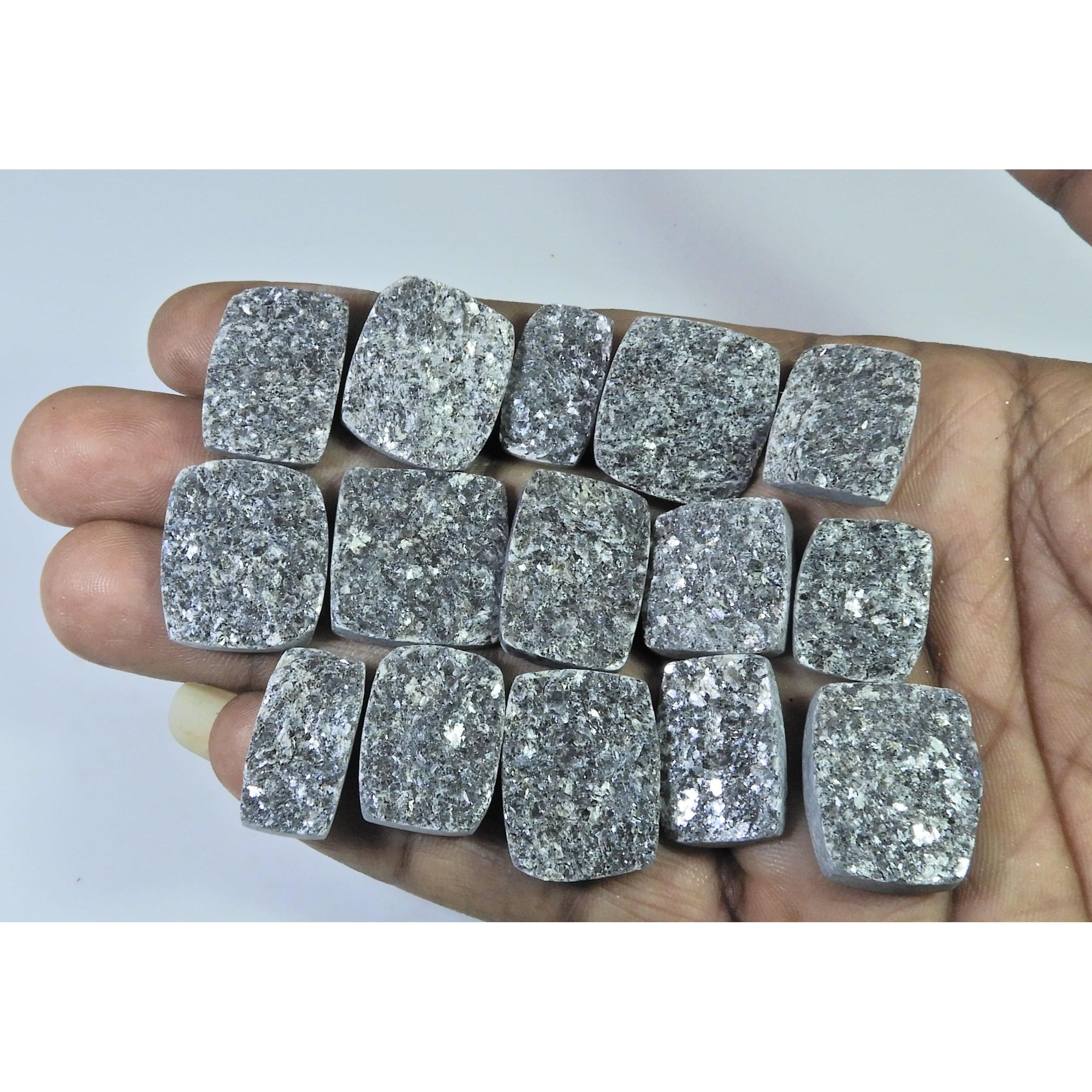 

249 карат. Натуральный Авантюрин Кварц Восьмиугольник Кабошон Россыпь Драгоценных Камней 16 Шт. Партия A-829