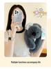 Adorable Pet Plush Toy: Soothing Lying Pose for Bedtime Hugs - Perfect Birthday Gift