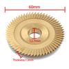 60 x 7.3 x 12.7mm Fréza na klíče Nástroj pro frézování klíčů