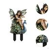 Fairy Garden Stake Decor Elf Decoration,Outdoor Accessories Acrylic 2D