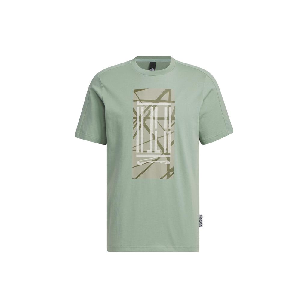 adidas T Shirt Men's Dusty Green IA8148