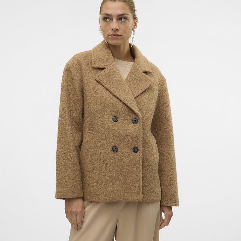 Caban Elite bella doux avec col à revers Femme VERO MODA