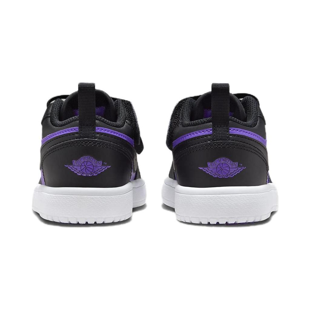 Buty dla dzieci Air Jordan 1 Low ALT PS Purple Venom Białe Czarne DR9748-505