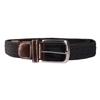 Ceinture unisexe - XL 120 cm - Noir - Polyester - Largeur 3,2 cm