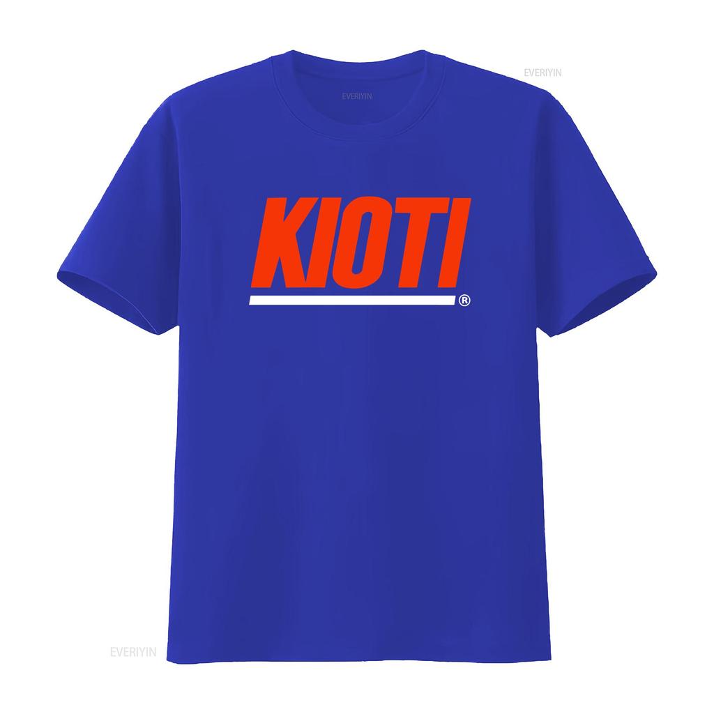 Kioti Tractor Logo Men's Black T Shirt Size S To 3XL Vintage Washed Versatile Comfortable Breathable Stretched Designer Clothes
